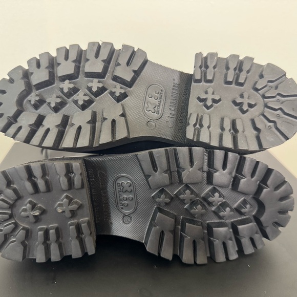 *NEW* La CANADIENNE Black Combat Moto Boots - Waterproof - Picture 7 of 9